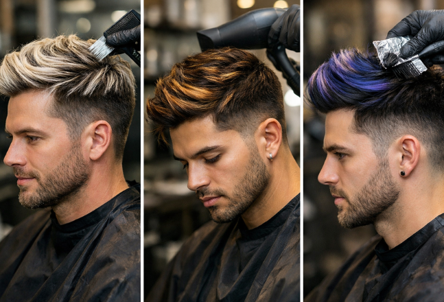Hair colour for men Shadnagar – Royal Bros luxury salon